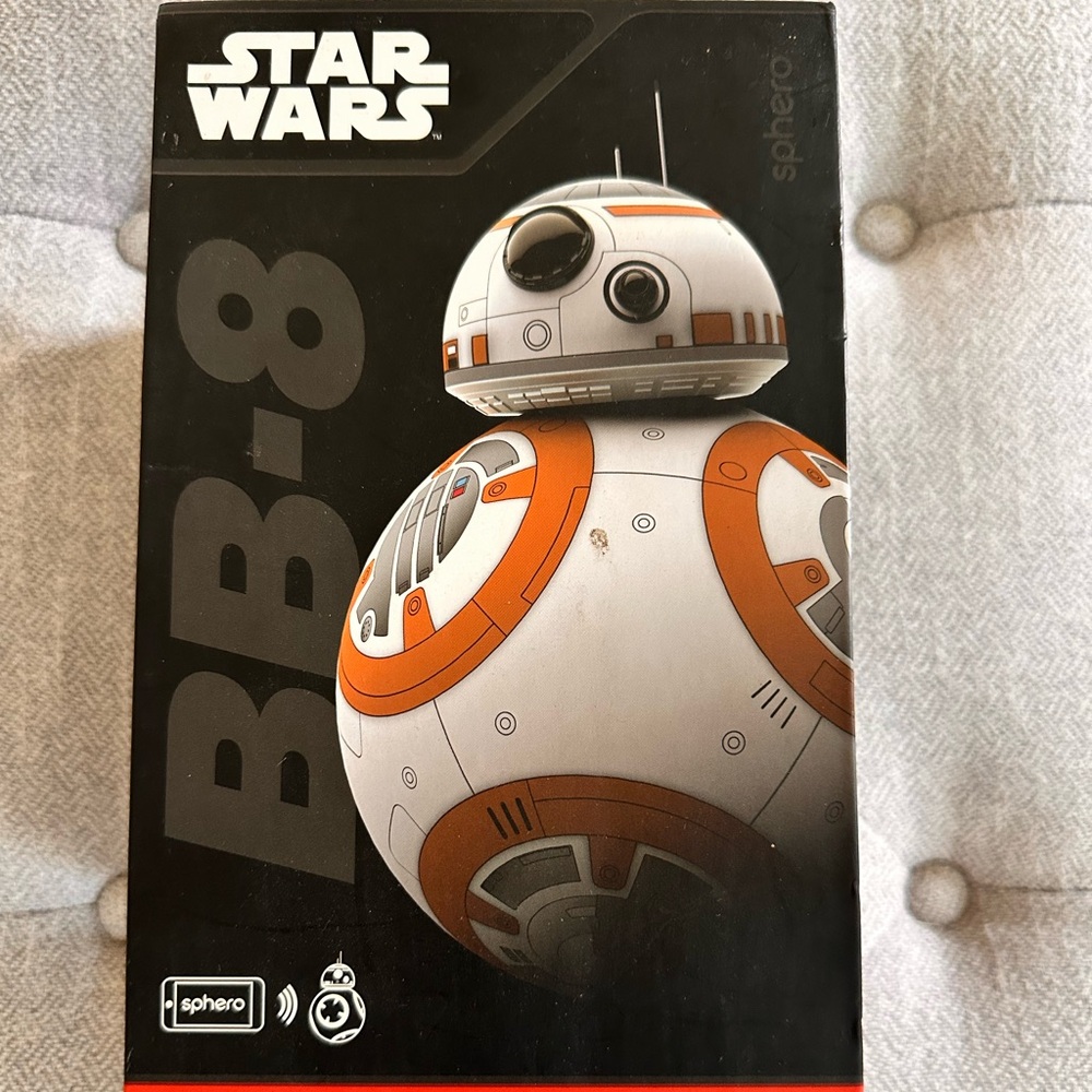 Star Wars BB-8 White and Orange Action Figure
